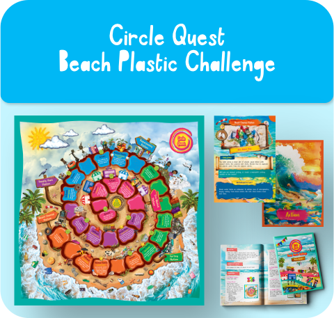 Circle Quest: Beach Plastic Challenge