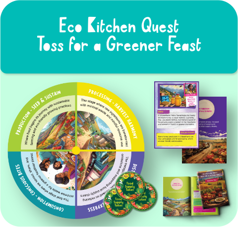 Eco Kitchen Quest: Toss for a Greener Feast