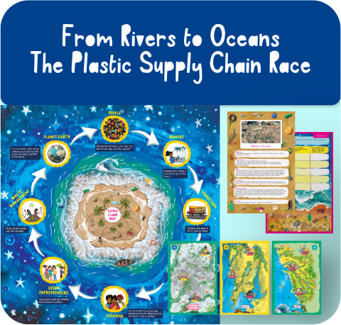 From Rivers to Oceans: The Plastic Supply Chain Race