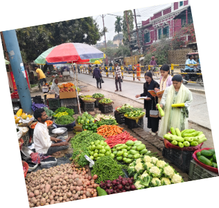 Market stall photo
